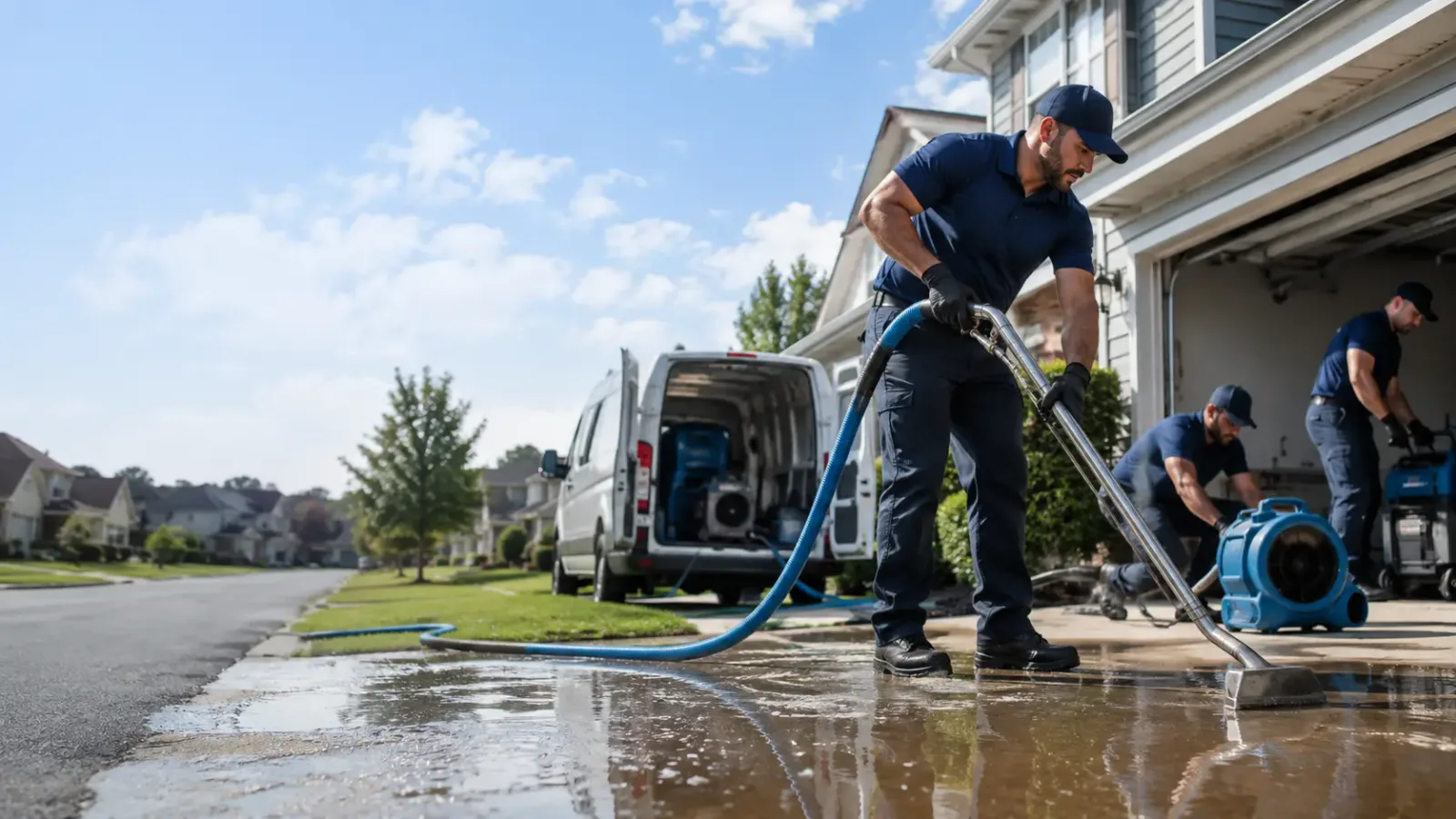 Flood Damage Restoration in Bellaire, OH
